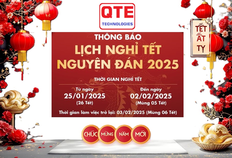 THÔNG BÁO LỊCH NGHỈ TẾT NGUYÊN ĐÁN 2025