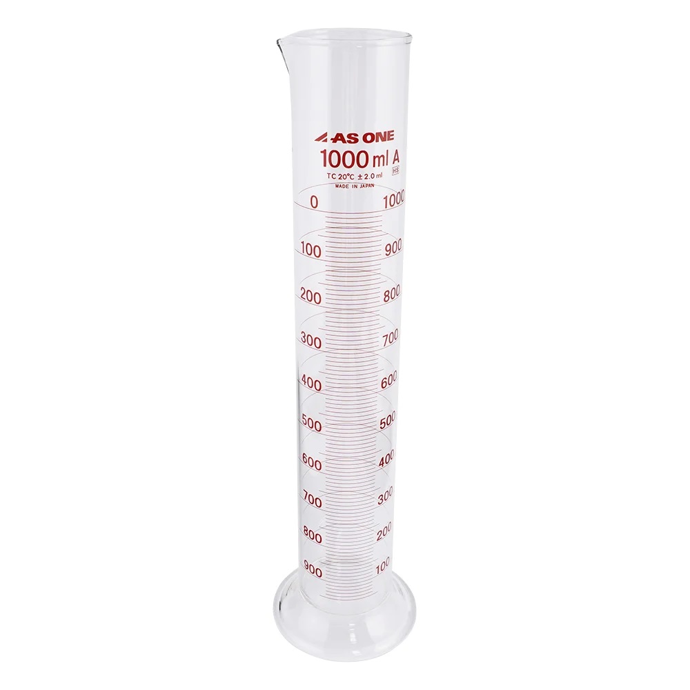 AS ONE 1-8562-11 Graduated Cylinder High Accuracy 1000mL