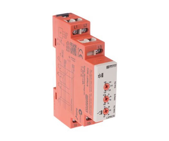 Broyce Control LXPRC/S 400V Monitoring Relay SPDT 400VAC 17.5mm