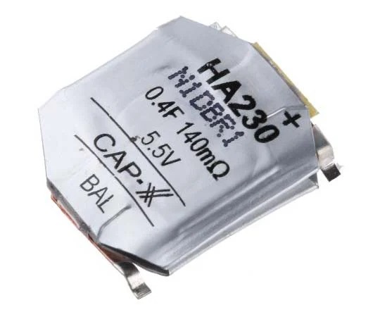 CAP-XX HA230F Electric double layer capacitor (5.5V, 0.4F)
