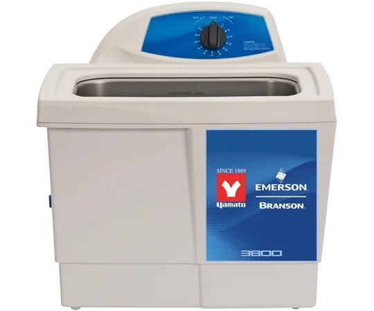 Bể làm sạch siêu âm (nhãn hiệu Yamato) (5.7L, AC100V 50／60Hz) Branson Ultrasonics, Emerson Japan M3800-J