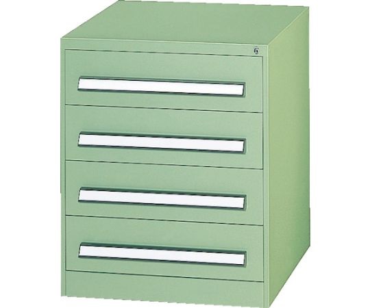 DAISHIN KOGYO PA-704 Lightweight Tool Cabinet (Green, 4 Drawers, 580 x 620 x 700mm)