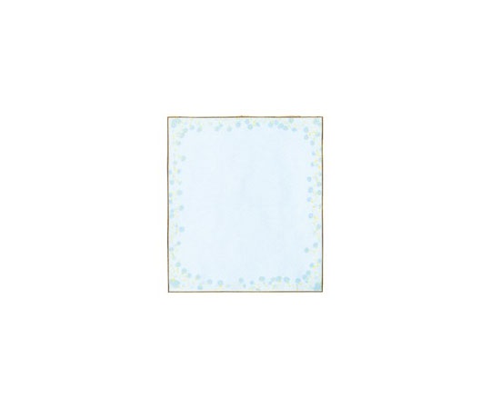 Designphil 33123006 Colored paper, small flower pattern blue