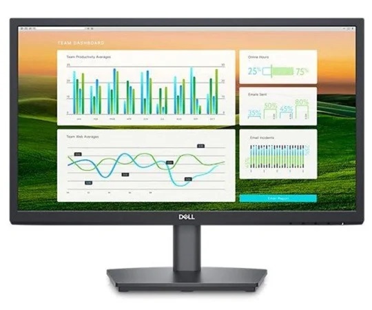 Màn hình HAS rộng 21.5 inch dòng E với bảo đảm dịch vụ sản phẩm tiên tiến Dell E2222HS