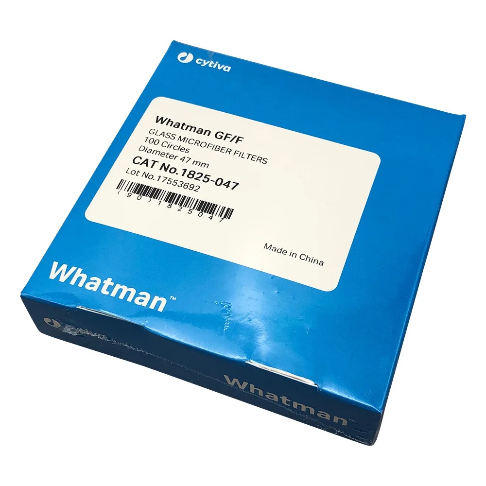 Cytiva (Whatman<span>)</span> 1825-04<span>7 Gla</span>ss fiber circular filter paper (GF/F 4.7<span>c</span>m, 1 <span>b</span>ox (100 sheets))