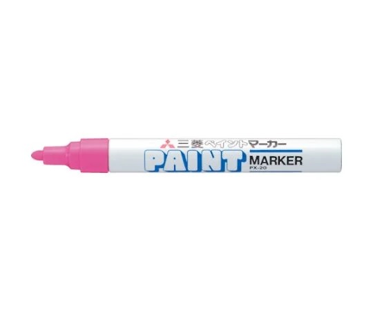 Mitsubishi Pencil PX20.13 Oil-based paint marker (medium tip, pink)