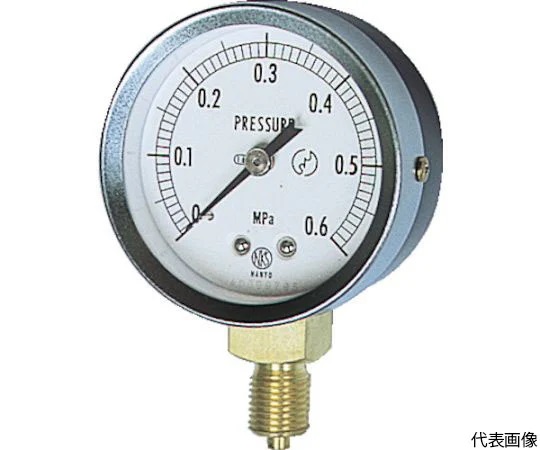 NAGANO KEIKI GS50-121-0.1MP JIS General-purpose type Pressure Gauge A frame (0.0 - 0.10MPa)