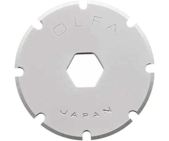 OLFA XB173 Perforated Rotary Replacement Blade 2pcs