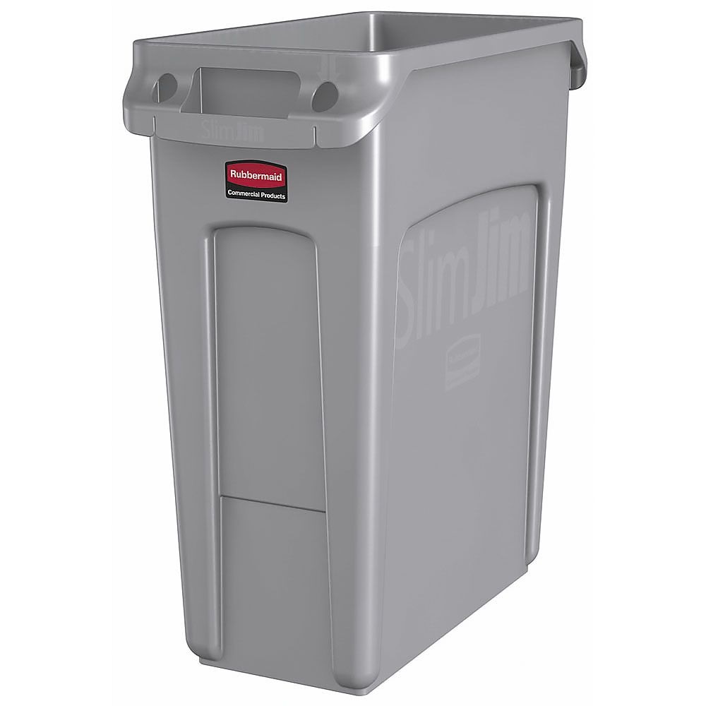 Newell Brands Japan G.K 1971258 Rubbermaid Slim Jim Container (Gray, 60L)