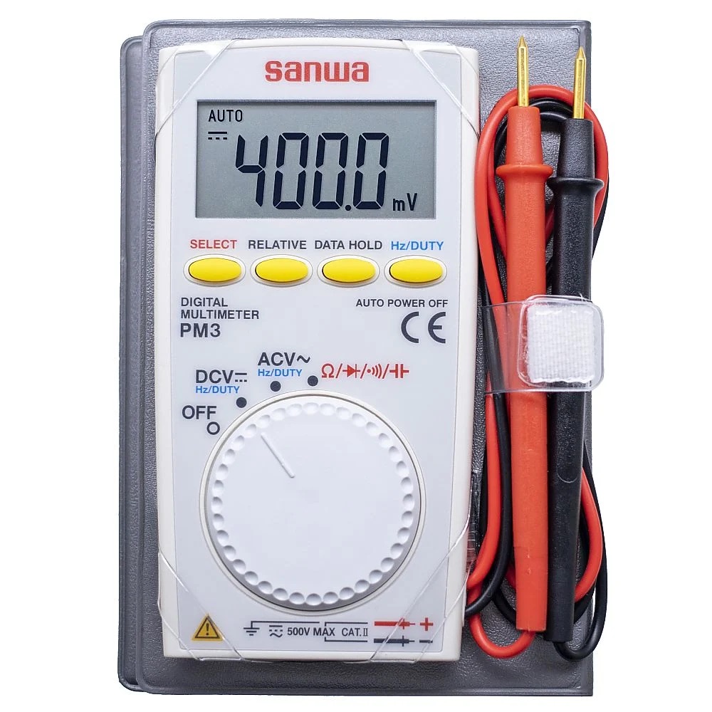 SANWA ELECTRIC INSTRUMENT PM3 Pocket Digital Multimeter