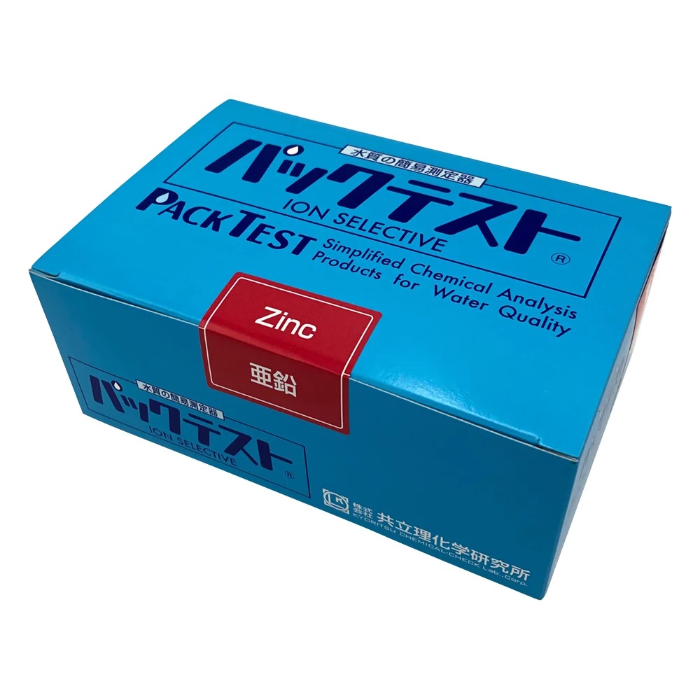 KYORITSU CHEMICAL-CHECK Lab WAK-Zn Pack Test (simple water quality testing device) Zinc 1 box (5 tubes x 10 bags)