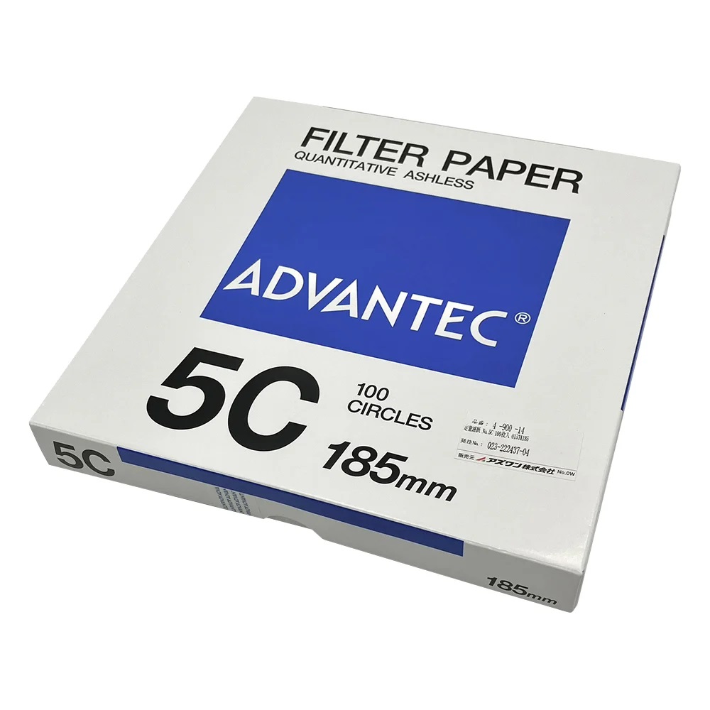 ADVANTEC 01531185 Qualitative Filter Paper No.5C (Φ185mm, 100pcs/ box)