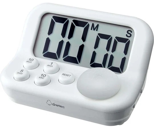 DRETEC T-593WT Easy-to-read learning timer