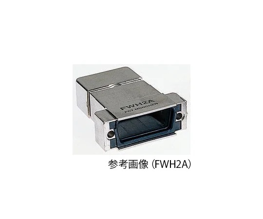 FCT - A MOLEX COMPANY FWH2A Backshell for D-sub Connectors FWH Series Straight 15-Pos ABS