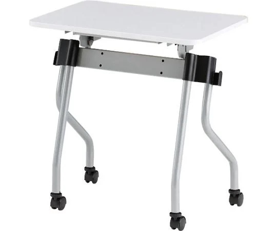 Fujisawa NTA-N750-W Parallel stack conference table with flip-top top (without panel) (700 x 500mm, White)