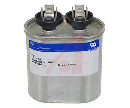 Genteq 97F5704 Polypropylene Capacitor PP (4μF, 370VAC+/-6%)