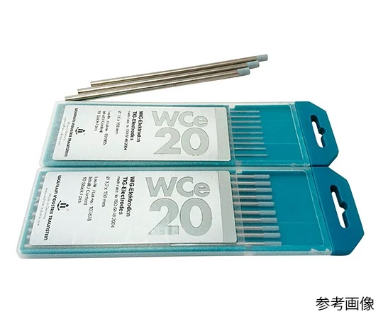 WOLFRAM INDUSTRIE(made in Germany) WC20-4.0 Tungsten TIG Electrode Welding Rod 10 Pieces