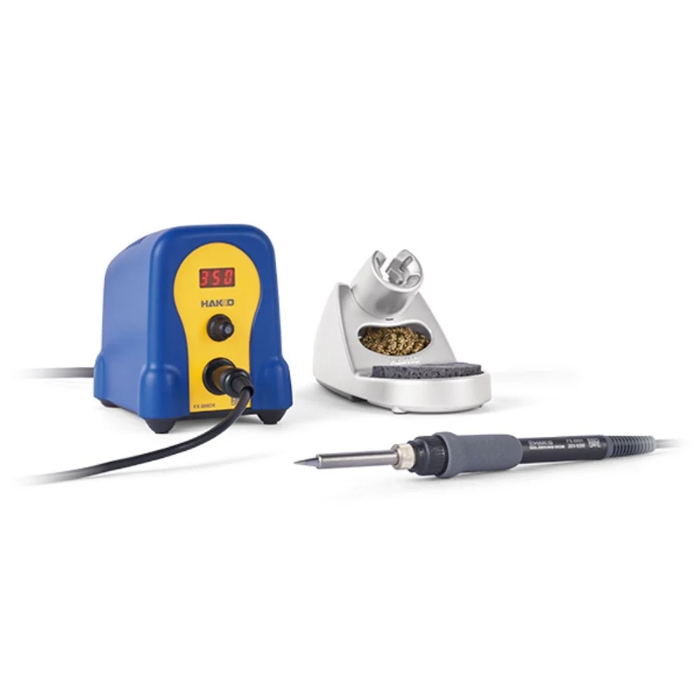 HAKKO FX888DX-81BY Station type soldering iron (lead-free compatible, blue & yellow)