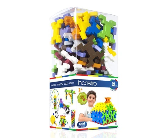 Incastro XL Educational Blocks 100 Pieces