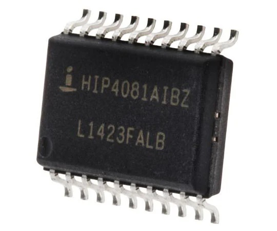 Intersil HIP4081AIBZ Quad MOSFET Driver (2.5A, 9.5 - 15V, 20-Pin SOIC W)