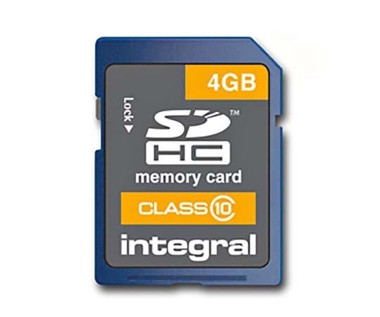 Thẻ nhớ 4GB SDHC Micro SD Card Integral Memory INSDH4G10V1