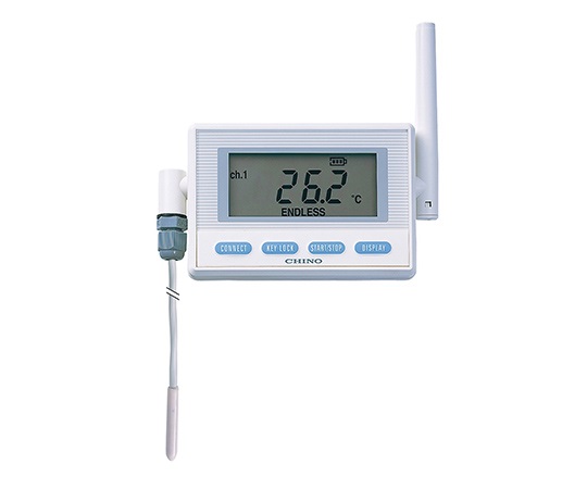 CHINO MD8001-100 Wireless logger with monitoring function (external thermistor 1m) (-40.0 - 80.0oC, 16.000 data entries)