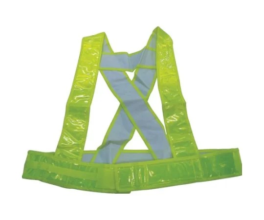 KACHIBOSHI SANGYO KA-640 Safety Vest sash type (yellow, 50cm x 110 - 130cm)