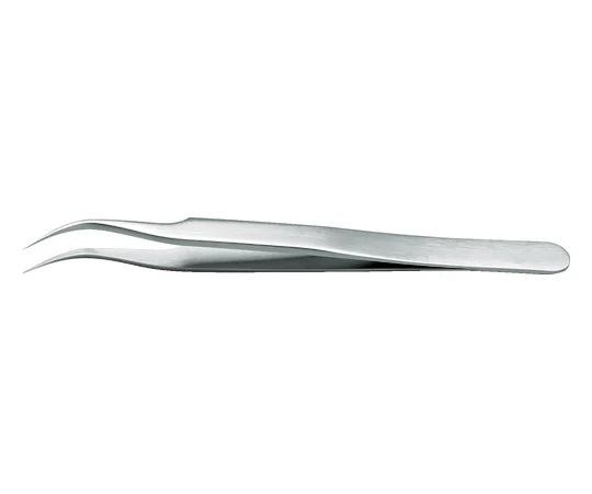 IDEAL-TEK 7-SA-0-IT Acid-resistant and anti-magnetic stainless steel tweezers (120mm, curved tip type)