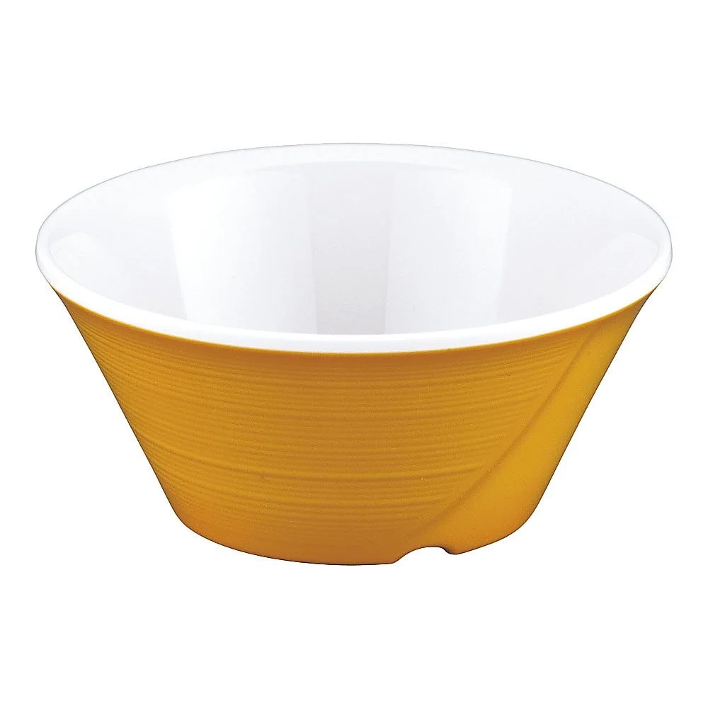 Kansai Synthetic Resin Industry RMRT302 Melamine Small Bowl Mango Yellow (170cc, 101 x 45mm)