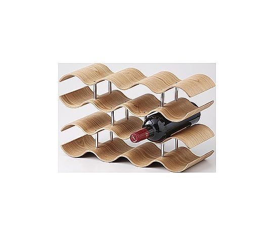 KINTO 45150 Wine Rack for 14 Bottles (Willow, Set of 6, 408×155×H240)