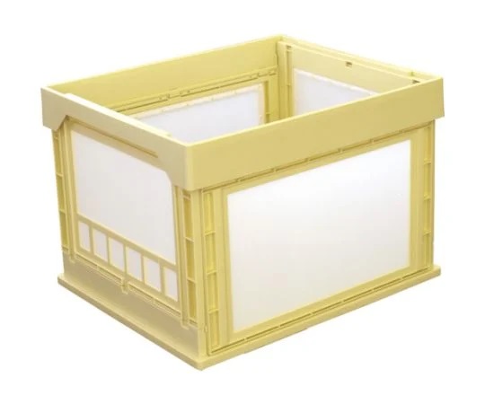 Kunimori Kagaku 50191-N107-YE Plastic folding Containers (yellow, 104L)