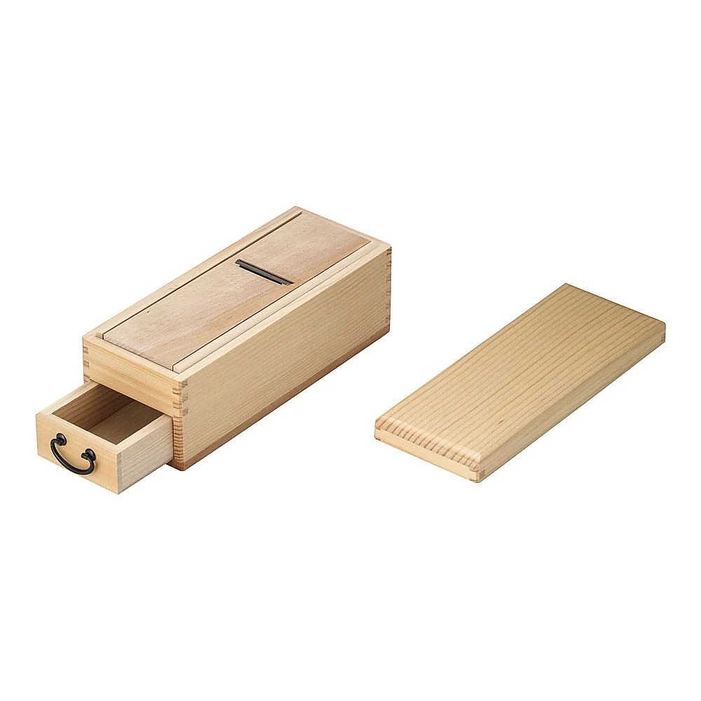 Keiyoukousan 62-6452-05 Wooden Cutlet Box (Spruce Material) Large