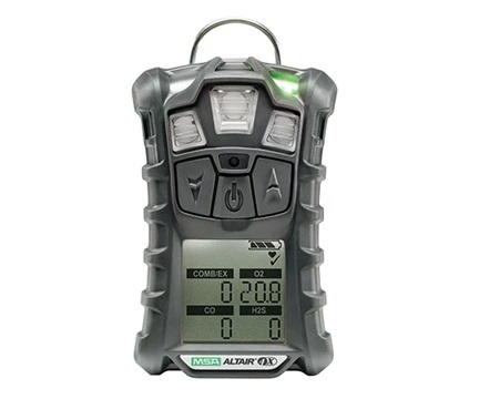 MSA Japan 3-5002-01 Multi-Gas Detector ALTAIR 4X Charcoal Color (LEL, O2, CO, H2S)