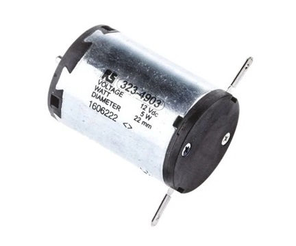 Maxon 110124 Brushed DC Motor (5W, 18VDC, 6.25mNm, 9970rpm, 2mm)