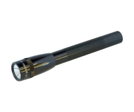 MAGLITE SP22017 LED Flashlight Mini (3 Battery for 2 Tubes, Black)