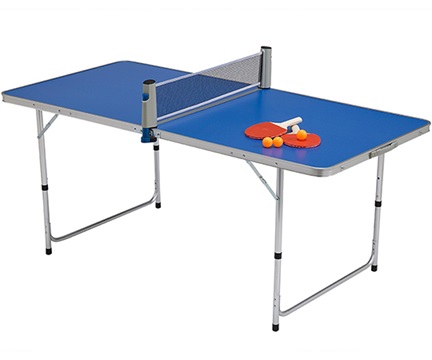 MARIN SHOJI HO-70075 Folding Table Tennis Table Ping Pong Set (800 x 1600 x 600/ 685mm)