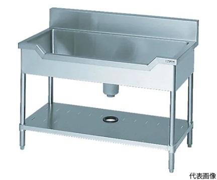 MARUZEN BSF1-106 Boat-shaped sink (1000 x 600 x 800mm, with hose)