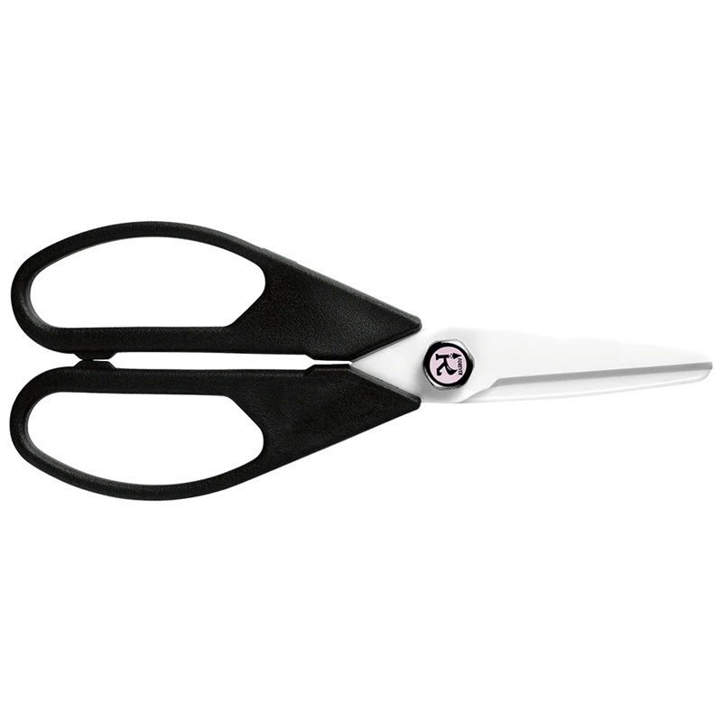 AS ONE 8-203-53 COL-HWB Silver Ceramic Scissors (216 x 80mm)