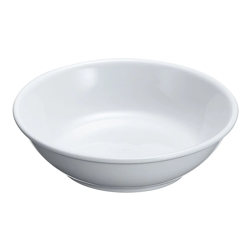 Mitsutou WH-005 High-strength porcelain white extra small plate (98 x 27mm, 105cc)