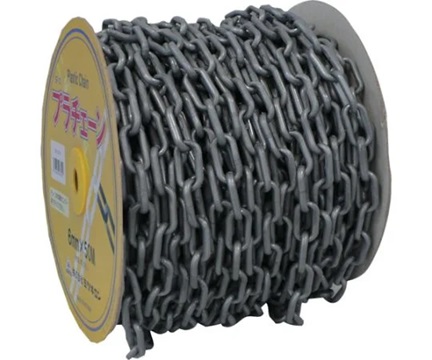 MITSUGIRON PC-S6 Plastic Chain (Silver, 6mm)