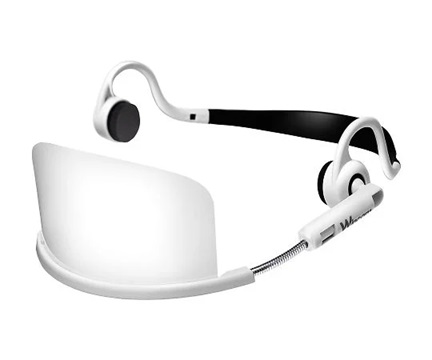 MOVE On W-HSM-1W Wincom Headset Mask White