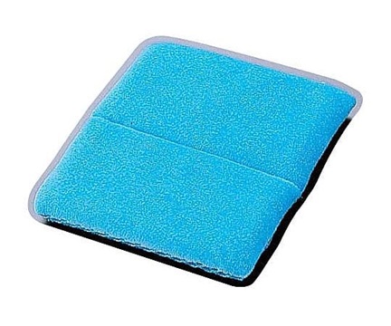 Mock MBN-232 Beppin-san Kitchen Wide Net Sponge Blue