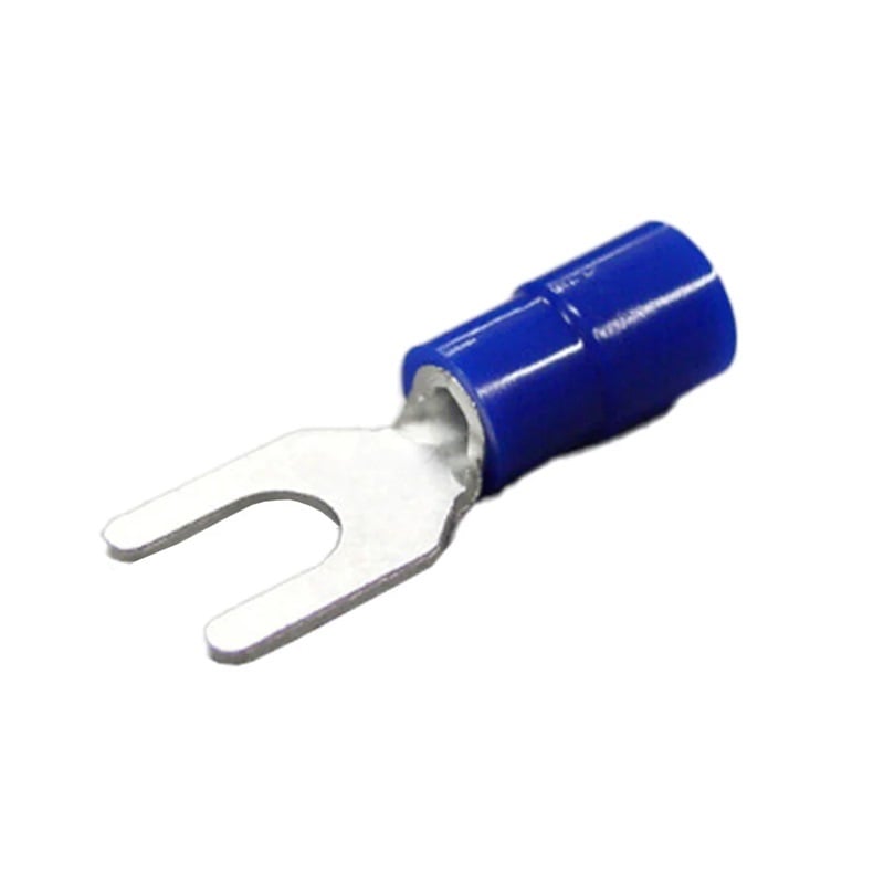 Đầu cosse Y trần (1 hộp (100 cái) NICHIFU TERMINAL INDUSTRIES TMEX2Y-4S-BLU