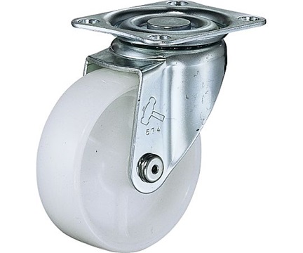HAMMER CASTER 413S-RB150 Caster (flat plate) 420S/413S Swivel/ with stopper 150mm