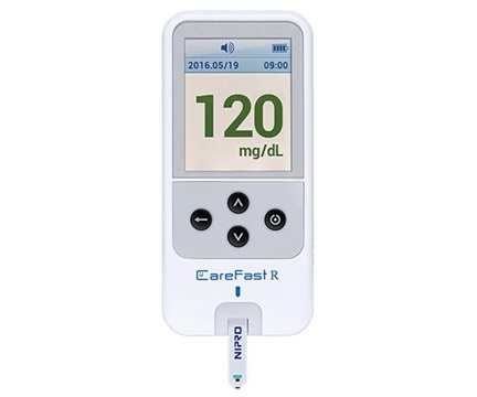 Thiết bị tự kiểm tra lượng đường trong máu Care Fast R Nipro 11083