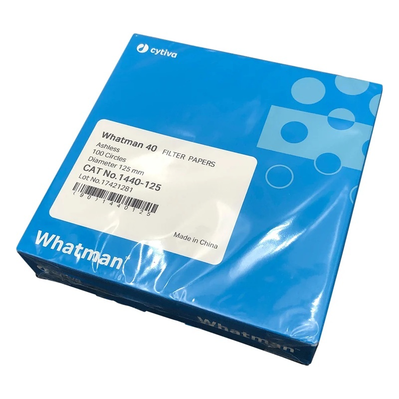 Giấy lọc định lượng tròn No.40 (12.5cm, 1 hộp (100 tờ)) Cytiva (Whatman) 1440-125