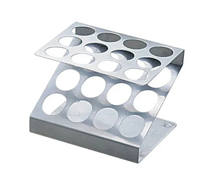 Giá đỡ ống nghiệm SUS304 hình chữ Z (19mmφ x 12 ống) AS ONE 6-309-03