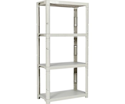 Kệ nhựa (màu xám, 900 x 450 x 1800mm) TRUSCO NAKAYAMA TPT-6344CA