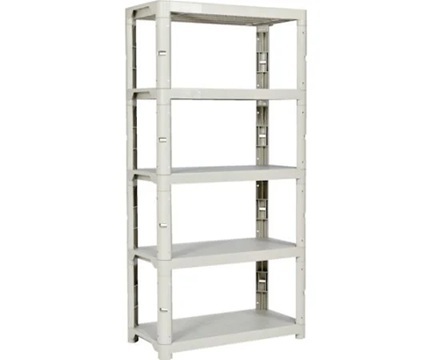 Kệ nhựa 5 tầng (màu xám, 900 x 450 x 1800mm) TRUSCO NAKAYAMA TPT-6345CA