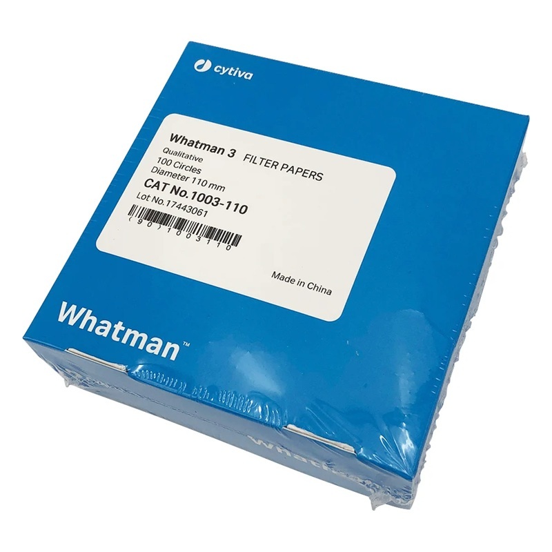 Giấy lọc định tính tròn No.3 (11.0cm, 1 hộp (100 tờ)) Cytiva (Whatman) 1003-110